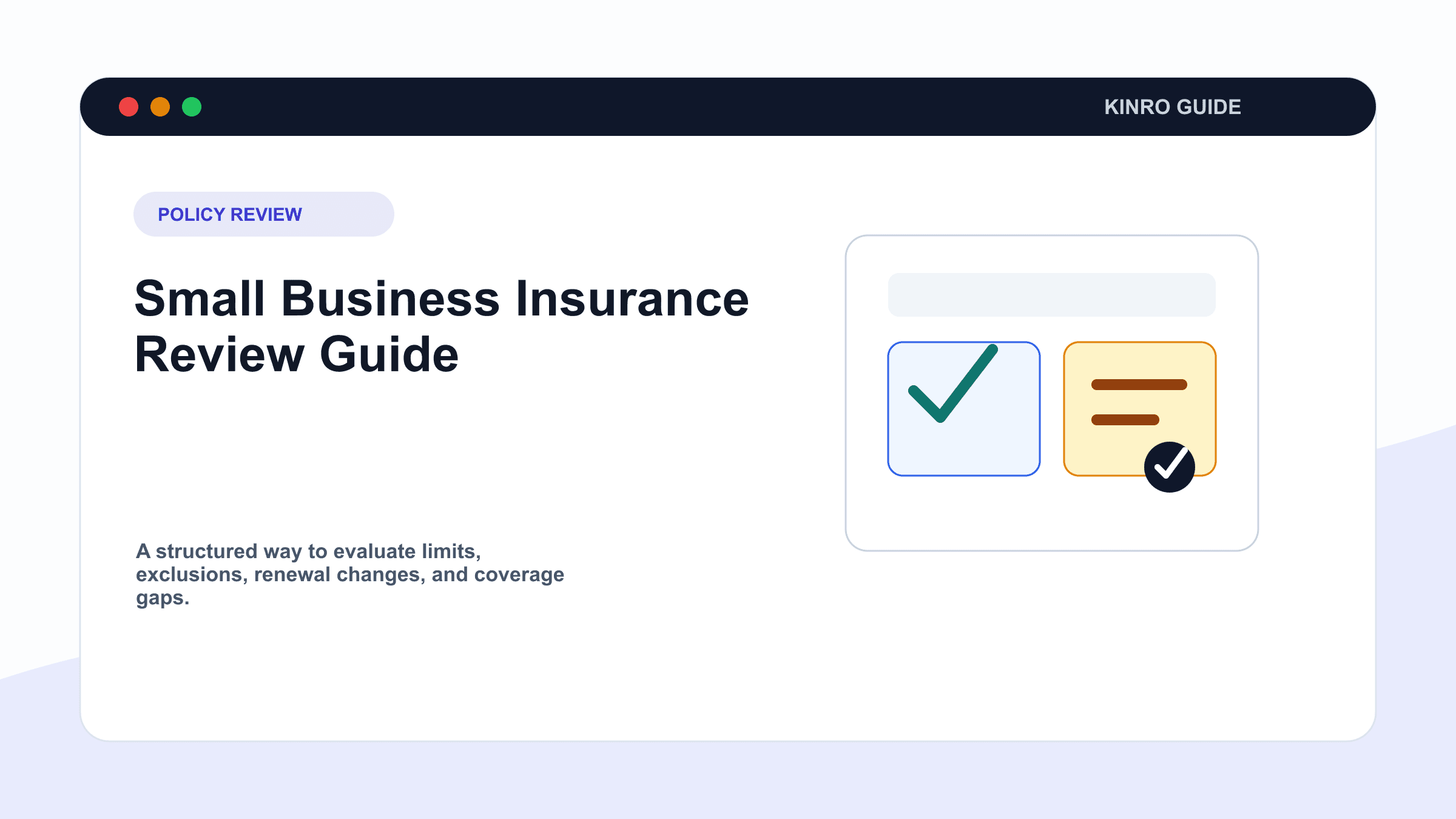 Small Business Insurance Review Guide: Evaluate Your Policy